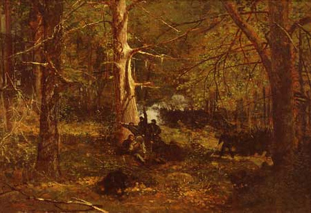Skirmish in the Wilderness Winslow Homer, 1864